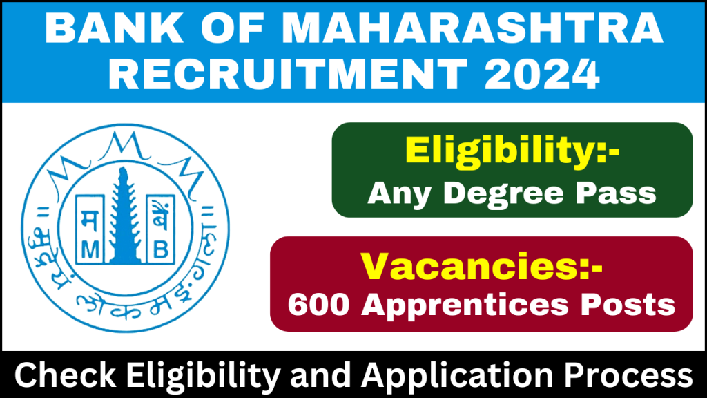 Bank of Maharashtra Recruitment 2024