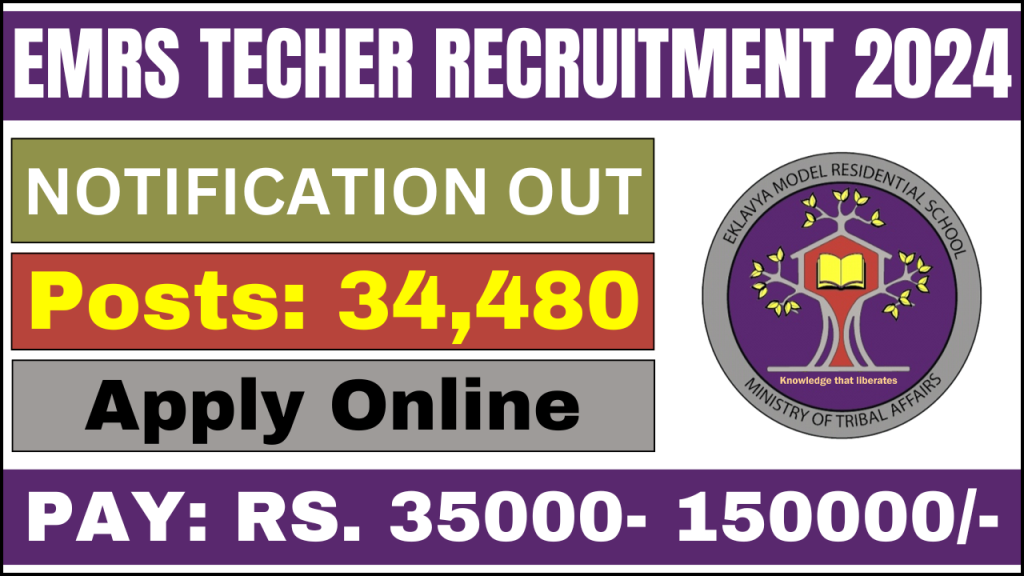 EMRS Techer Recruitment 2024